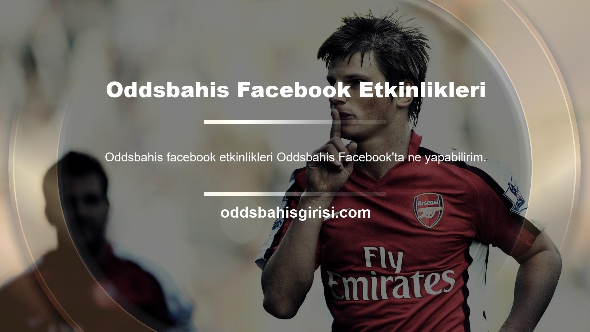 Neden takip ediyorsunuz? Oddsbahis Facebook'u nasıl kullanabilirim? Size nasıl yardım edebilirim? Yeni Oddsbahis web sitesi adresi: Oddsbahis