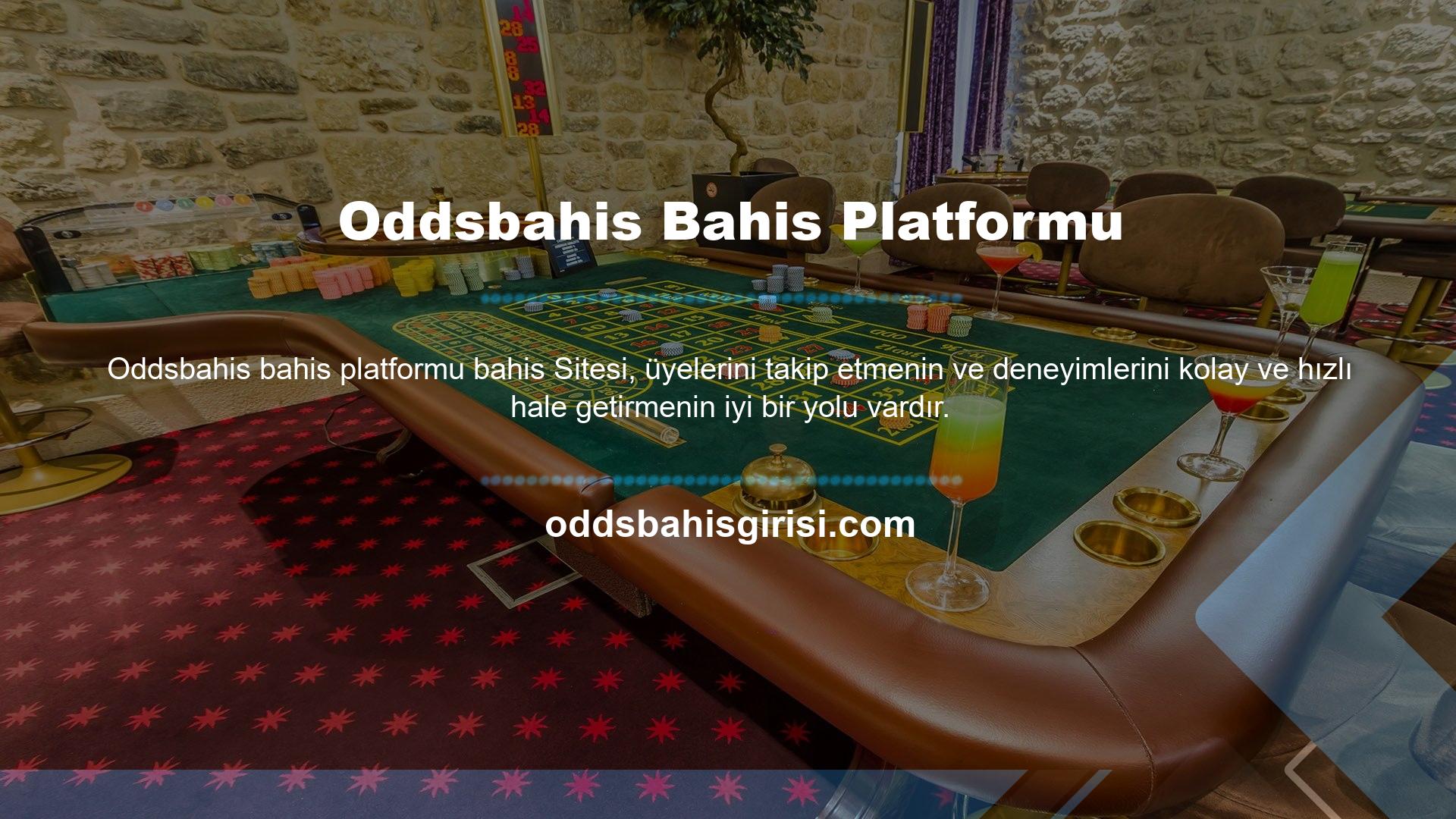 Oddsbahis sitesi iyi çalışıyor ve daha fazla para için bahis koymanıza izin veriyor